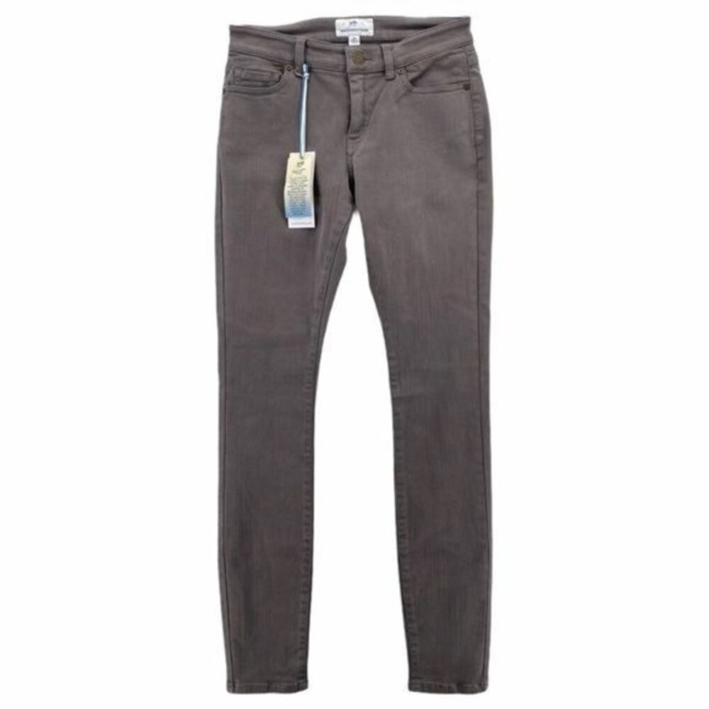 Southern Tide Resort Gray Denim Skinny Jean